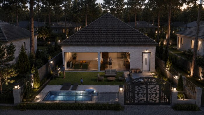 bina cephe tasarımı, villa ve peyzaj çalışmaları yapıyorum