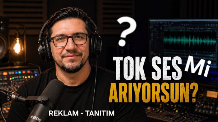 hızlı ve etkili seslendirme yapıyorum