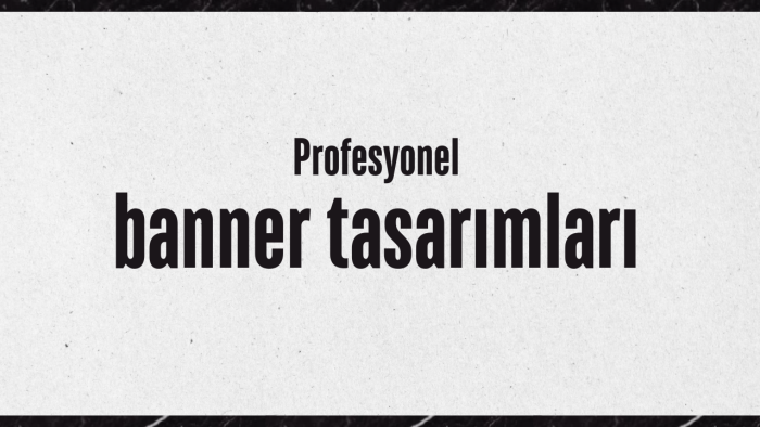 banner yaparım