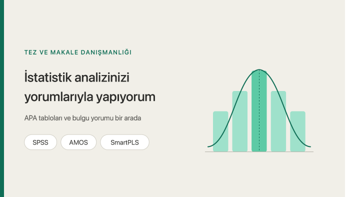 SPSS veri analizi  yapmaktayım