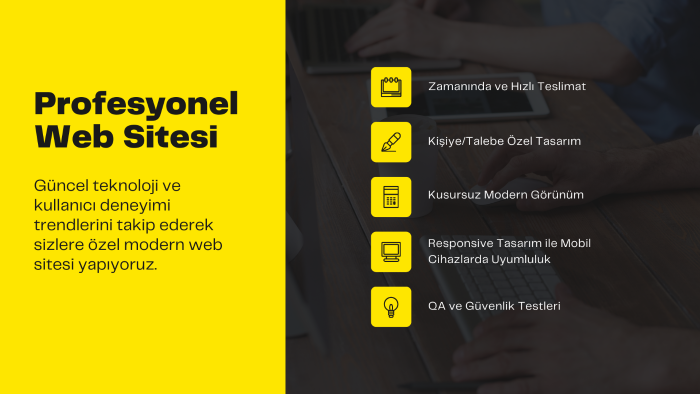 hayalinizdeki responsive ve modern websitesini yapabilirim