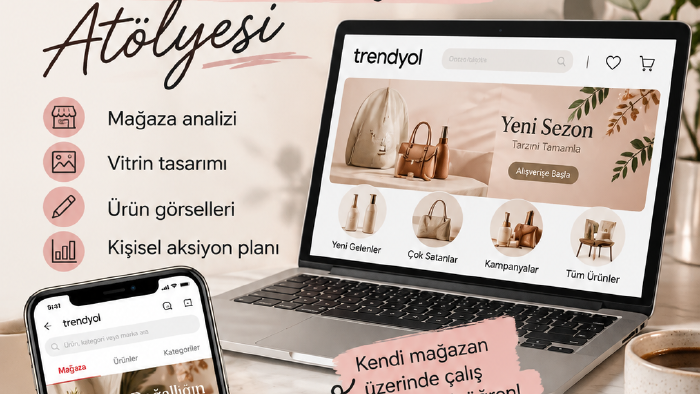 Trendyol mağaza dönüşüm eğitimi yapıyorum