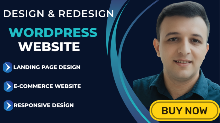 modern ve mobil uyumlu WordPress siteleri tasarlıyorum
