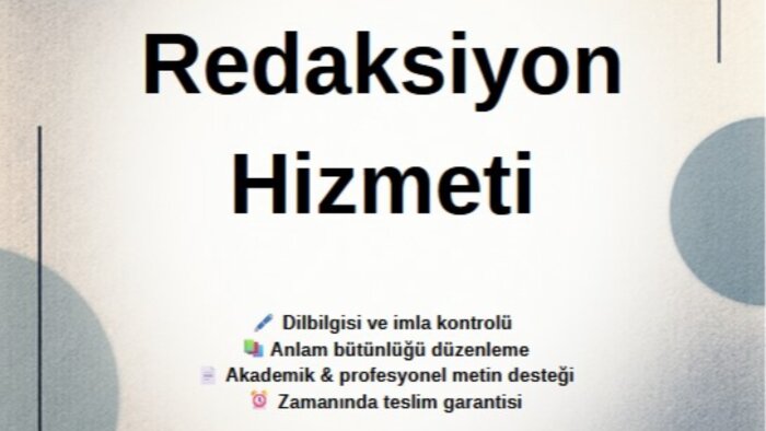 metinlerinizi dilbilgisi ve anlam açısından düzeltiyorum