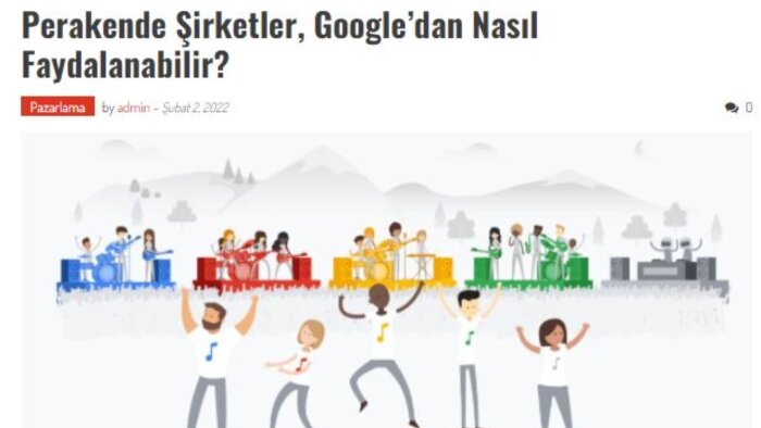dijital pazarlama içerikli sitede tanıtım yazısı yayınlarım