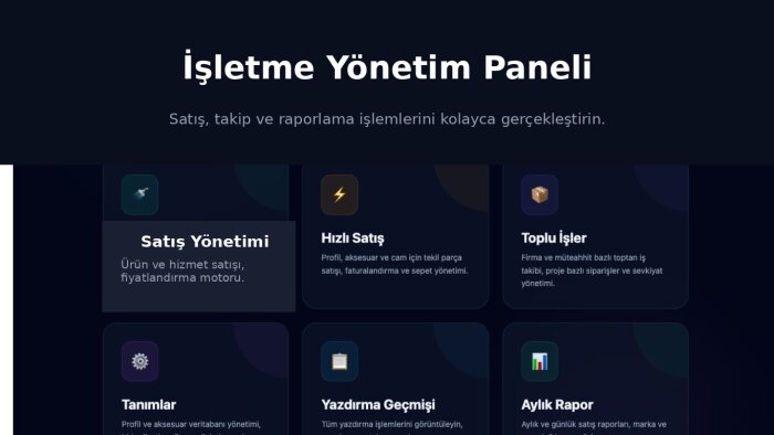 işletmeniz için özel CRM ve yönetim paneli geliştiririm