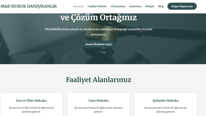 modern ve hızlı web sitesi tasarımı yaparım