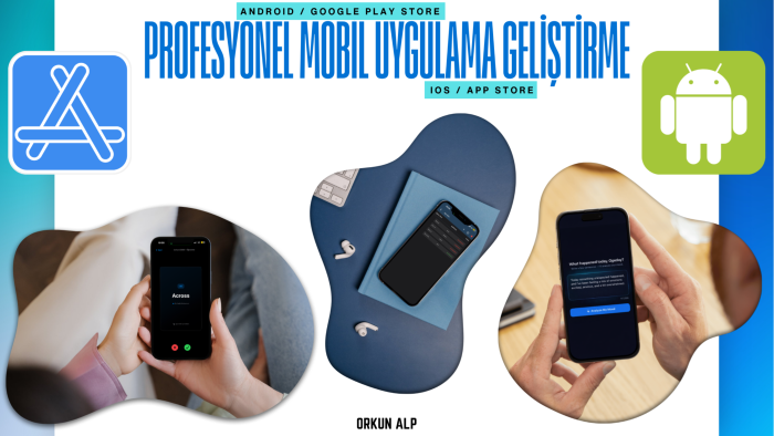 Flutter ile iOS/Android özel uygulama geliştirme yaparım