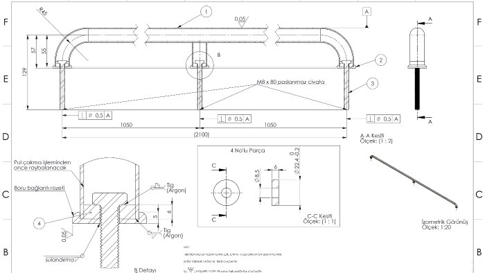 teknik resim, 3d tasarım ve projelerinizi yapabilirim