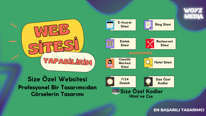 size özel web sitesi kodlayabilirim ve tasarlarımını yaparım