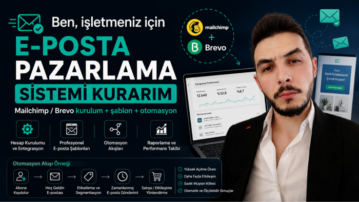 işletmeniz için e-posta pazarlama sistemi kurarım