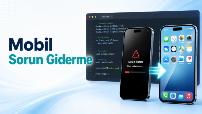 uzaktan telefon yazılım sorunlarını gideririm