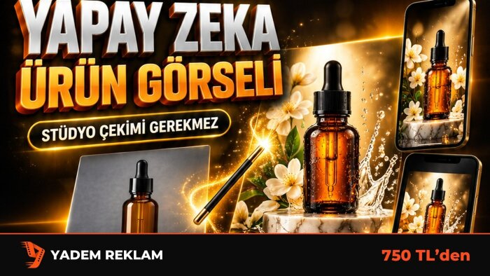 yapay zeka ile ürün ve sosyal medya görselleri hazırlarım