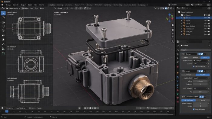 3D modelleme ve baskıya uygun ürün tasarımı yaparım