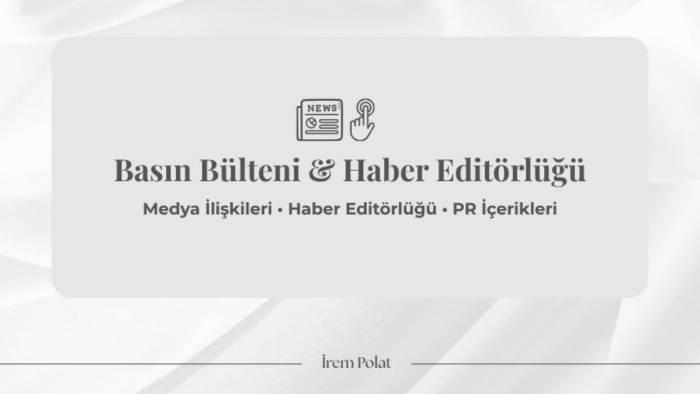 web siteleri için haber editörlüğü yaparım
