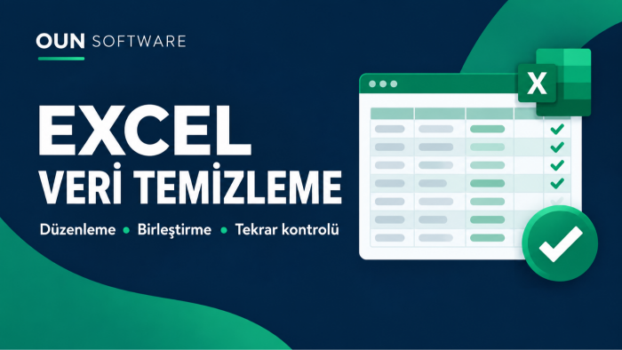 Excel ve CSV verilerinizi temizleyip düzenleyeceğim