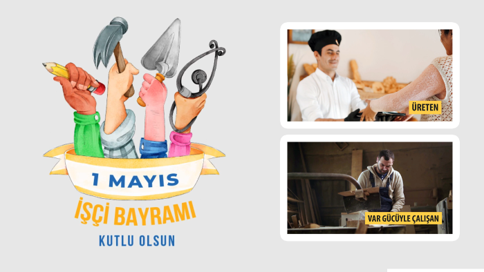 1 mayıs işçi bayramı kutlama videosu hazırlarım