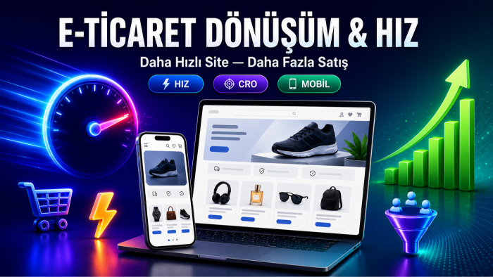 e-ticaret sitenizin dönüşümünü ve satışını artırırım
