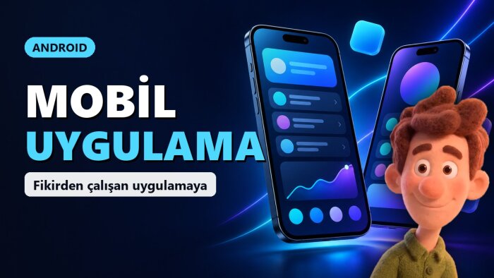 mobil uygulamanızı sıfırdan geliştirir ve yayına hazırlarım