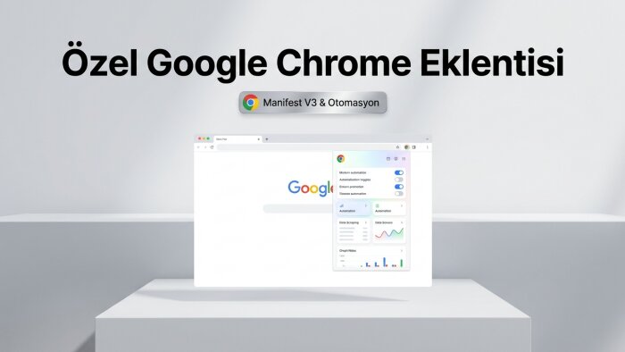 işinizi kolaylaştıracak Google Chrome eklentisi geliştiririm