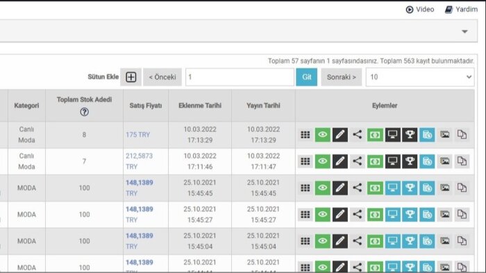 ticimax toplu veya manuel ürün girişi hizmeti sağlayabilirm