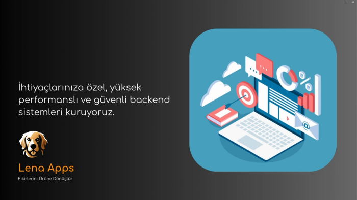 ihtiyaçlarınıza özel, backend hizmetleri sunuyorum