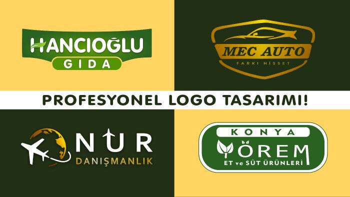 markanızı ön plana çıkaracak logo tasarlayabilirim