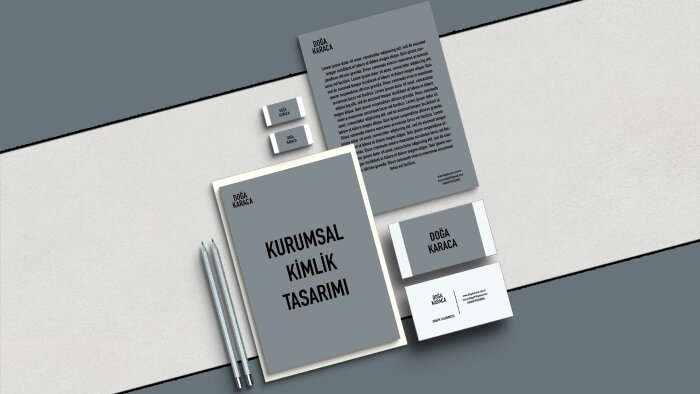 sizin için kurumsal kimlik tasarımı yapabilirim