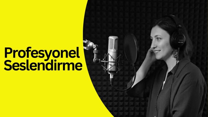 etkili ve akılda kalıcı seslendirme hizmeti veriyorum