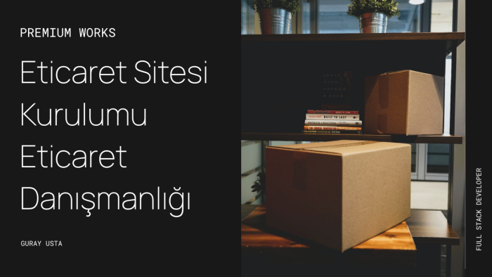 premium eticaret hizmeti veiyorum