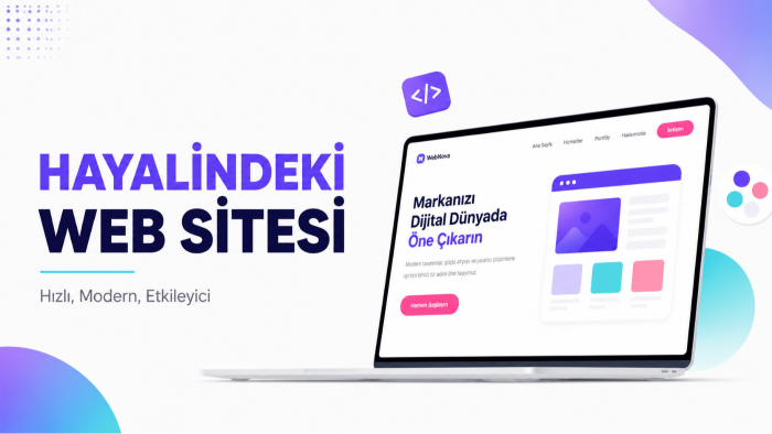web siteleri tasarlarım