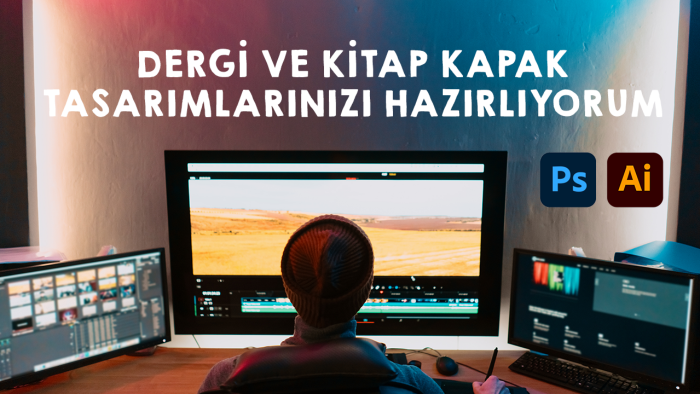 dergi ve kitap kapağı tasarımlarınızı hazırlayabilirim