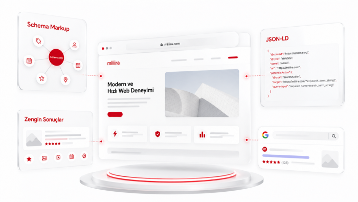 web siteniz için profesyonel Schema Markup kurarım