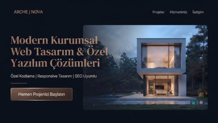 ihtiyacınıza özel modern ve hızlı web siteleri kodlarım