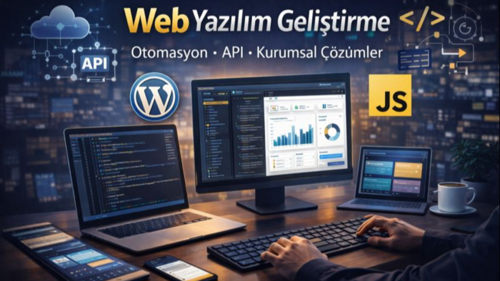 profesyonel seviyede web yazılımları yapabilirim