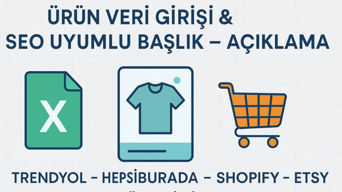 çeşitli platformlarınızda veri girişi yapabilirim