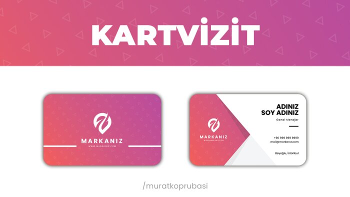 size kartvizit yaparım