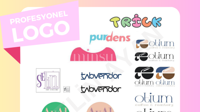 yaratıcı ve profesyonel logo tasarımları yaparım
