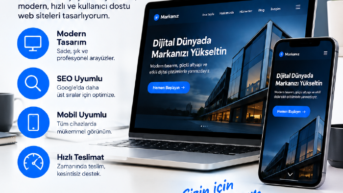 markanız için özgün web sitesi kodlarım