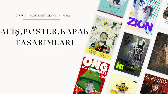afiş, poster ve kapak tasarımı yapıyorum
