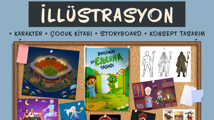 size kaliteli illustrasyonlar yaparım