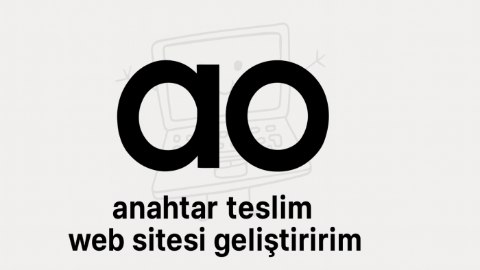 anahtar teslim web sitesi geliştiririm