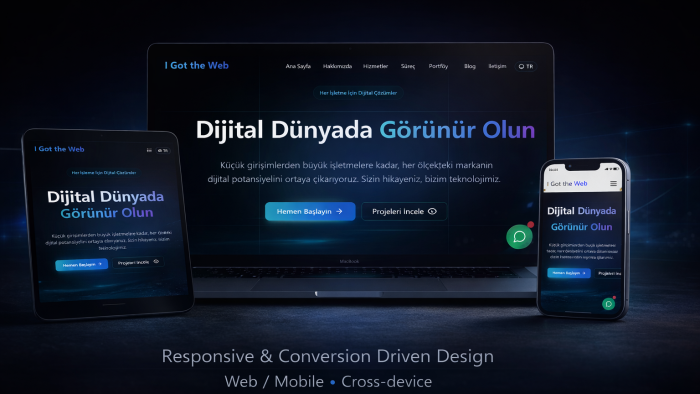 lokal işinizi ulaşılabilir bir web sitesine dönüştürüyorum