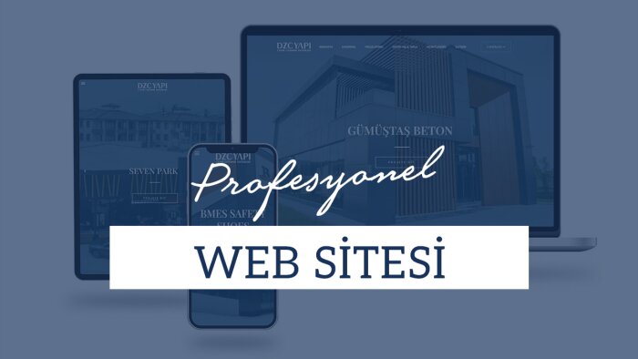 profesyonel web sitesi tasarımı yapabilirim