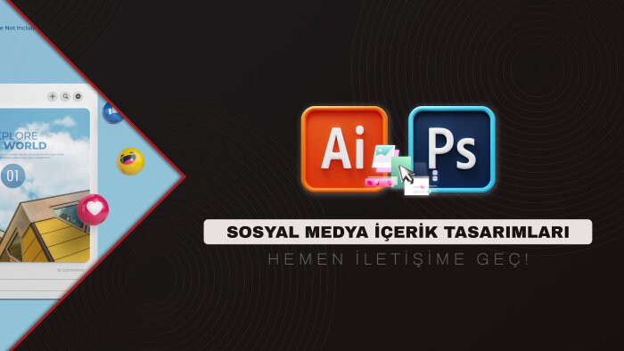 sosyal medya içeriklerinizi göz alıcı bir şekilde tasarlarım