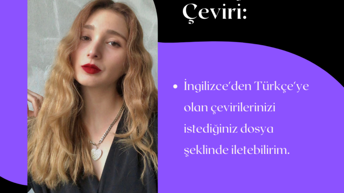 metinlerinizi İngilizceden Türkçeye çevirebilirim