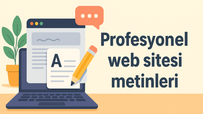Web siteniz için profesyonel ve etkileyici metinler yazarım
