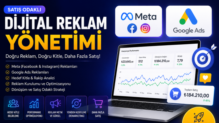 markanız için etkili dijital reklamlar oluştururum