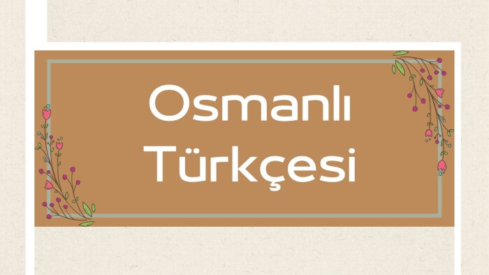 Osmanlıca matbu eserleri Latinize ederim