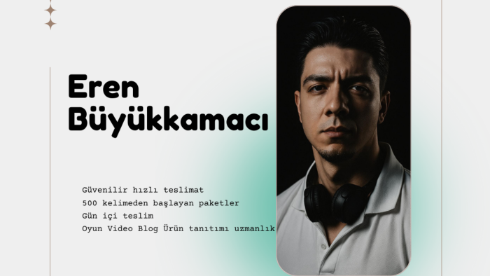 İngilizce ve Türkçe çevirisini hatasız bir şekilde çeviririm